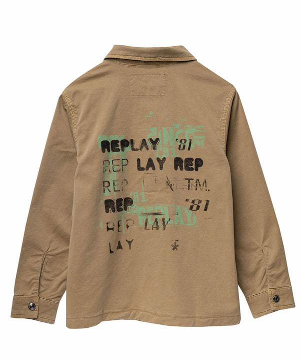 REPLAY Stretch GABARDINE Shirt 