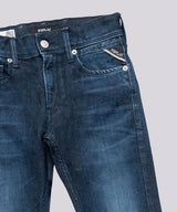 REPLAY 10.5ozレギュラースリムストレッチデニムパンツ３