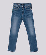 REPLAY 10.5oz HYPERFLEX ストレッチスリムデニムパンツ１
