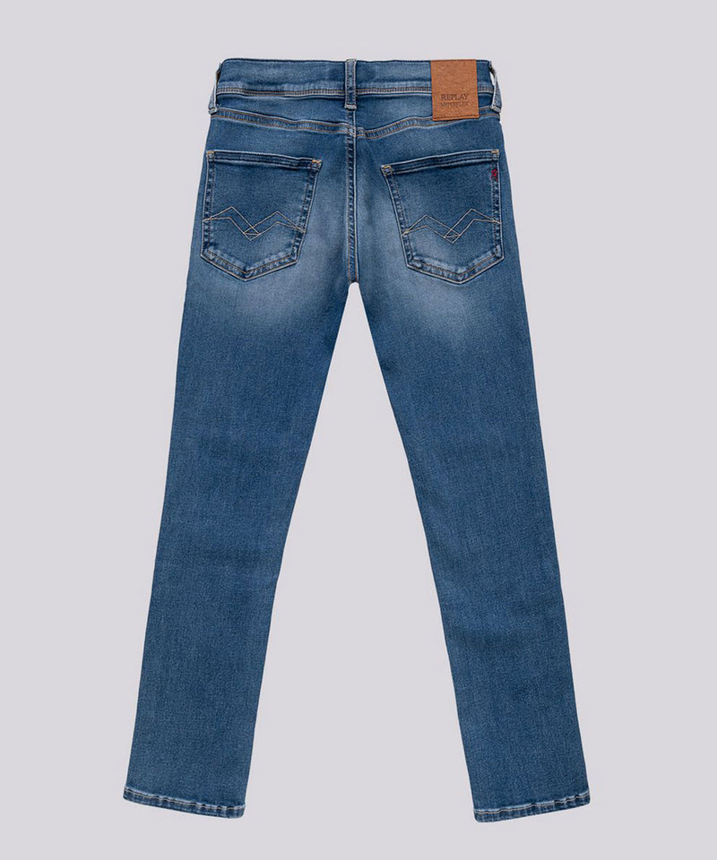 REPLAY 10.5oz HYPERFLEX ストレッチスリムデニムパンツ２