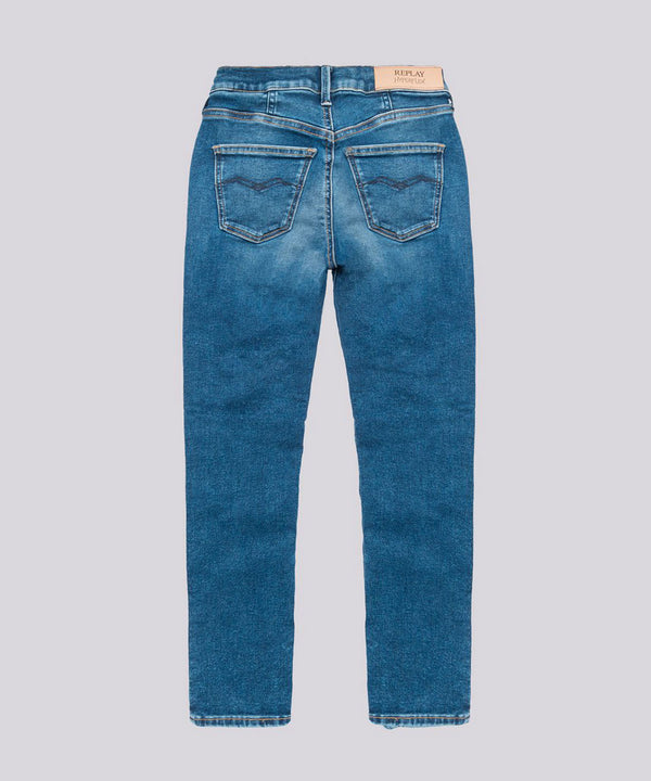REPLAY 10.5oz HYPERFLEXハイウエストスキニーパンツ２