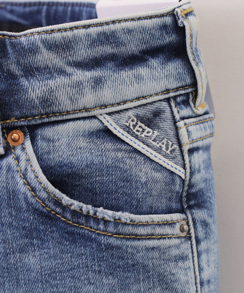 REPLAY 10.5oz ストレッチデニムパンツ３