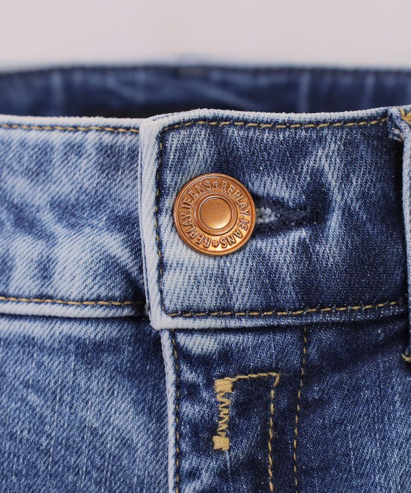 REPLAY 10.5oz ストレッチデニムパンツ４