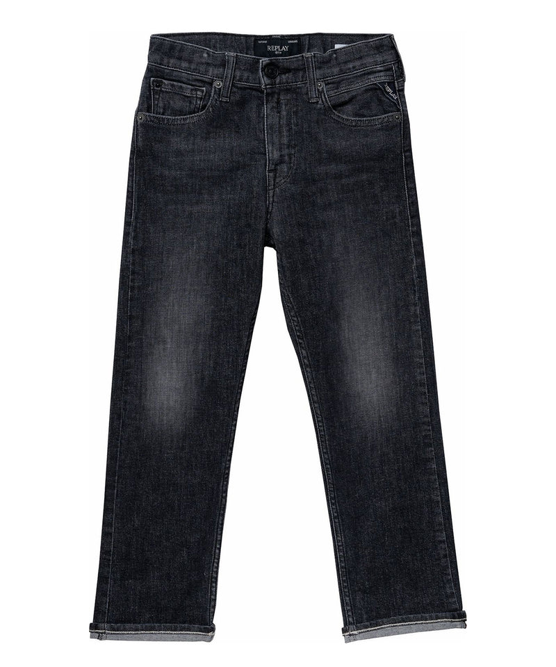 REPLAY 10.5oz Black Comfort Denim Pants 