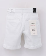 REPLAY 9oz BULL HYPERFLEX ストレッチデニムハーフパンツ