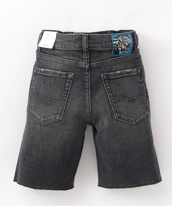 REPLAY 10.25oz Comfort Black Denim Shorts 