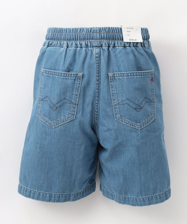 REPLAY 7oz Blue Denim Shorts 