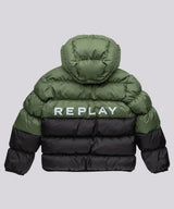 REPLAY フード付きコート