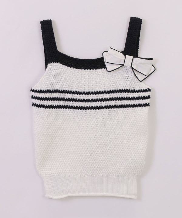 SIMONETTA Knit Vest 91-350404532-01 6Y(120cm)