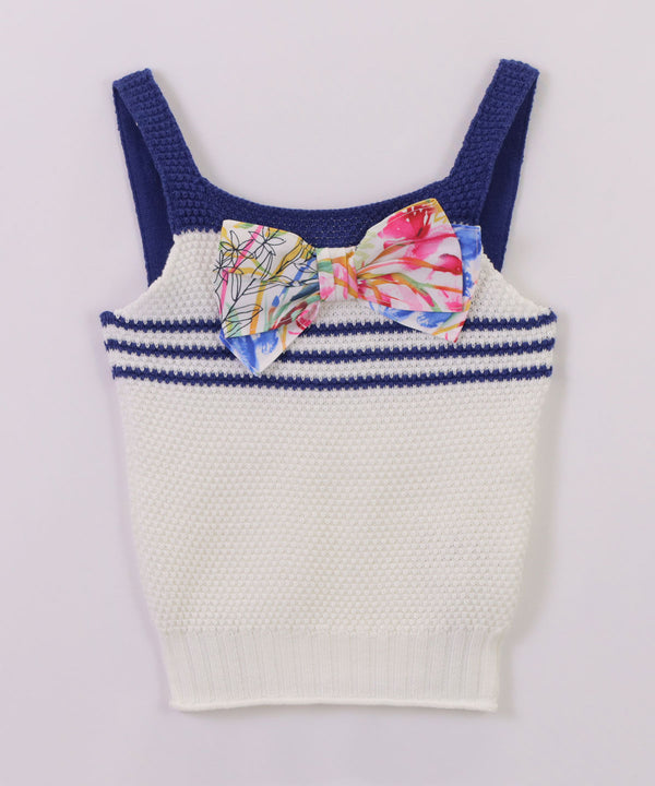 SIMONETTA Knit Vest 91-350404533-05 5Y(115cm)