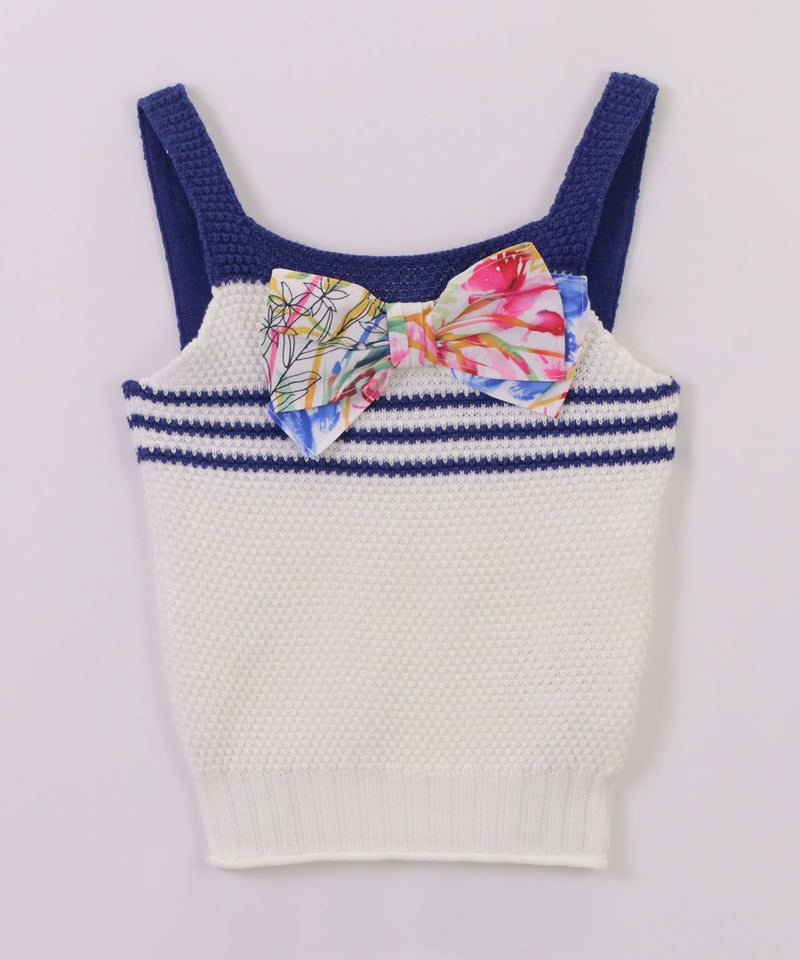 SIMONETTA Knit Vest 91-350404533-05 5Y(115cm)