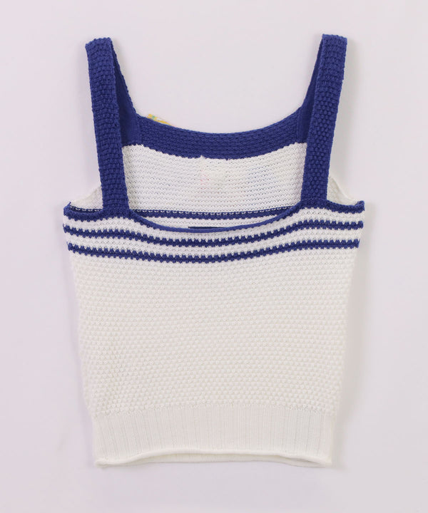 SIMONETTA Knit Vest 91-350404533-05 5Y(115cm)