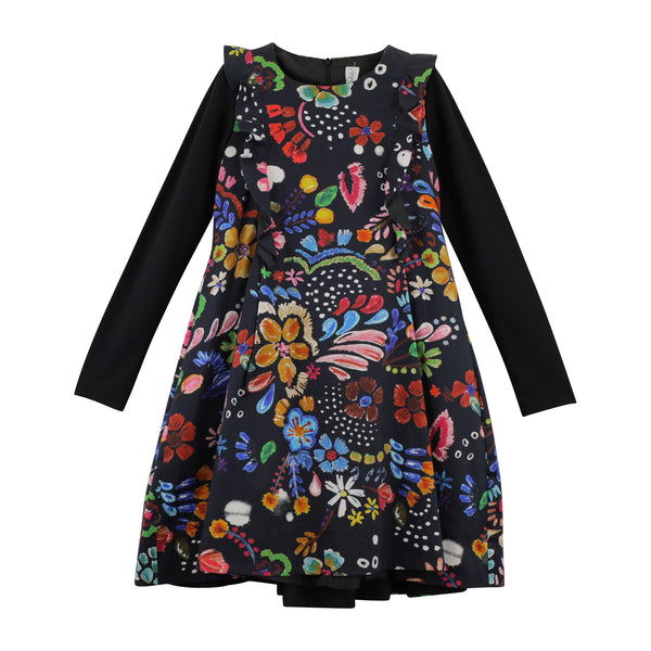 SIMONETTA ワンピース 72-350715528-03 8Y(135cm)/10Y(145cm)