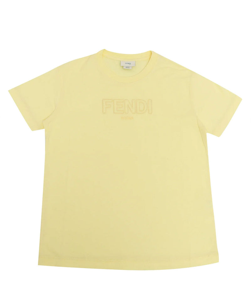 FENDI logo jersey top 