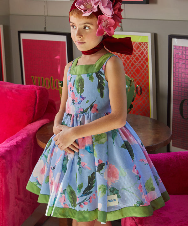 MAMERE ITALY Original Flower Mesh Dress 