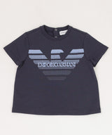 EMPORIO ARMANI BABY イーグルロゴオーガニックカットソー2枚セット 31-400123038-08 18M(82cm)