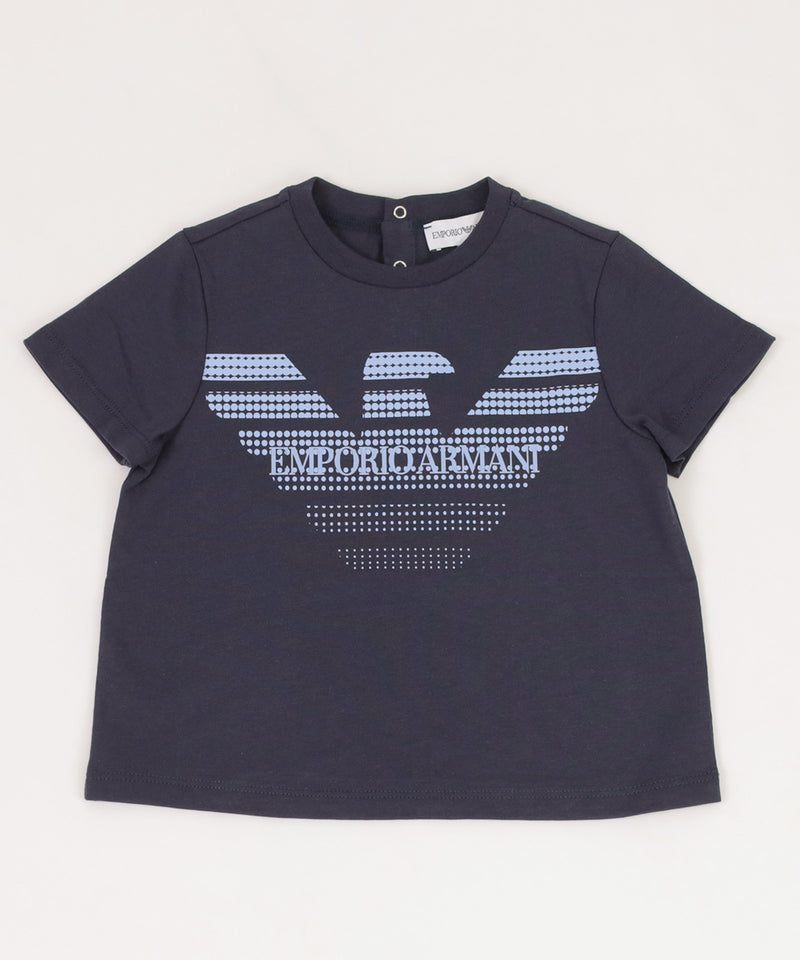 EMPORIO ARMANI BABY イーグルロゴオーガニックカットソー2枚セット 31-400123038-08 18M(82cm)