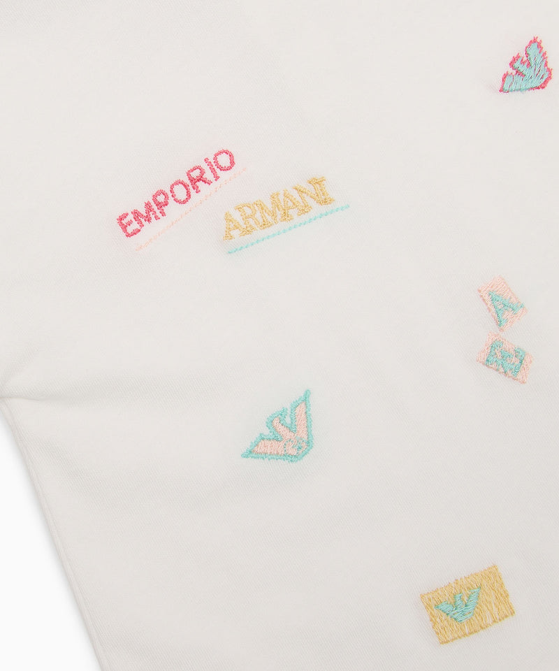 EMPORIO ARMANI BABY 刺繍＆ロゴパッチカットソー3