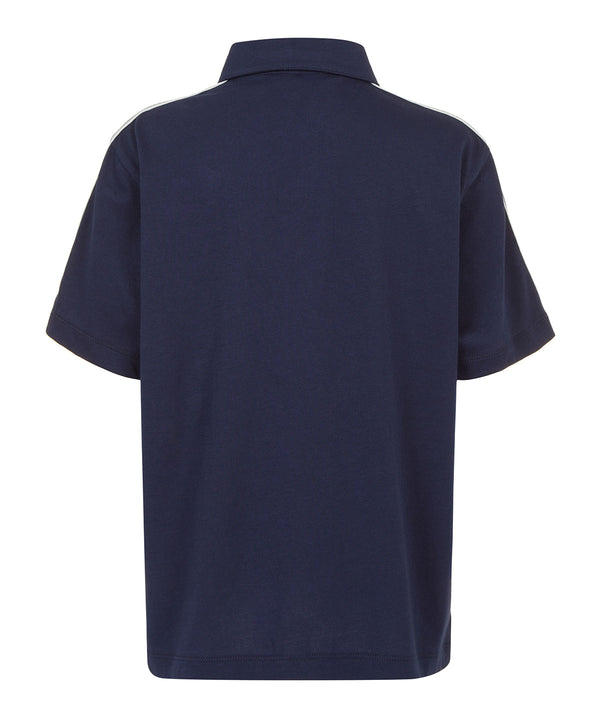 EMPORIO ARMANI Logo Tape Pima Cotton Polo Shirt ★ 