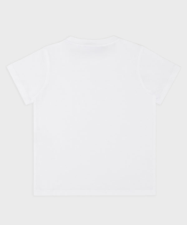 EMPORIO ARMANI Pima cotton logo cut and sew ★