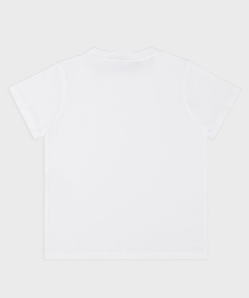 EMPORIO ARMANI Pima cotton logo cut and sew ★