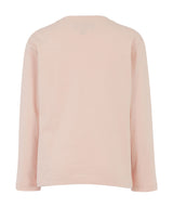 EMPORIO ARMANI logo embroidered and rhinestone top 