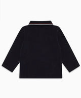 EMPORIO ARMANI BABY stretch piqué color trim polo shirt ★