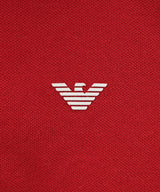EMPORIO ARMANI BABY stretch piqué color trim polo shirt ★