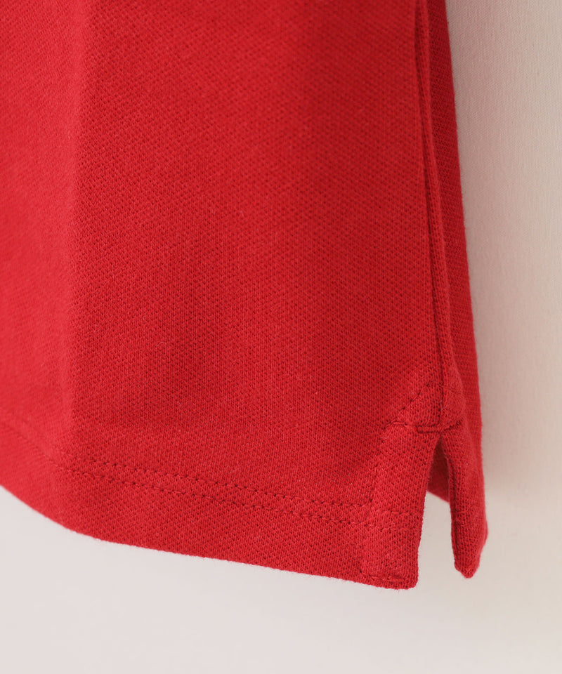 EMPORIO ARMANI BABY stretch piqué color trim polo shirt ★