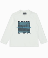EMPORIO ARMANI バスケットボールコートプリントコンフォートフィットASVカットソー