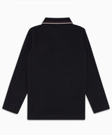 EMPORIO ARMANI ストレッチピケ カラートリムポロシャツ ★