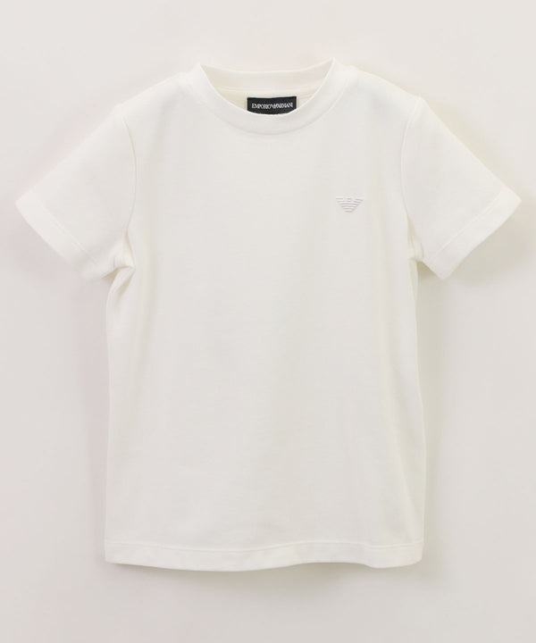 EMPORIO ARMANI Eagle Embroidered Top