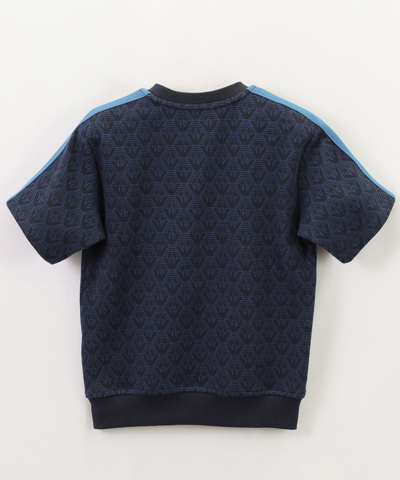 EMPORIO ARMANI Basketball Court Print Comfort Fit ASV Cut and Sew *2025.2 Out of stock