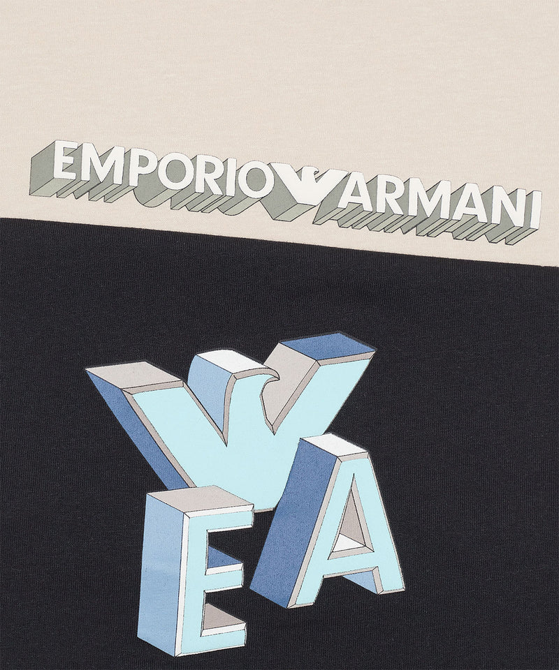 EMPORIO ARMANI ロゴプリントASVカットソー2枚セット