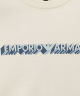 EMPORIO ARMANI logo print ASV cut and sew 2 piece set