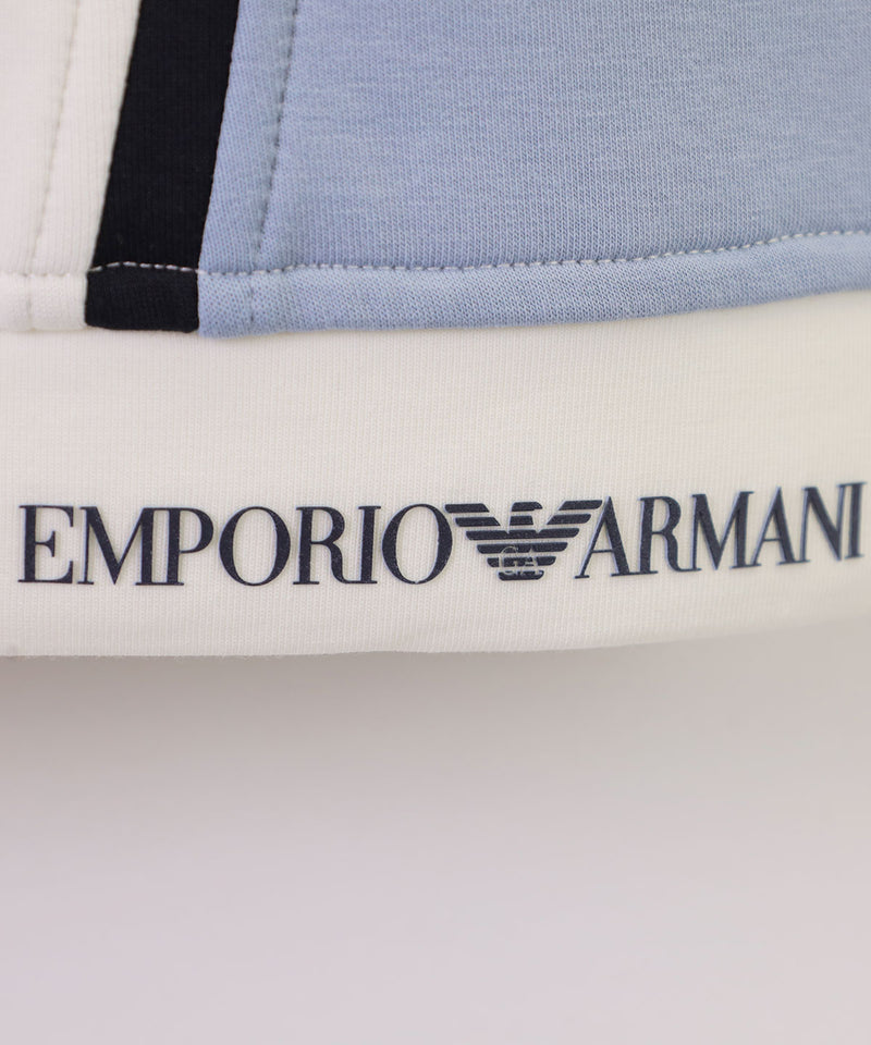 EMPORIO ARMANI BABY カラーブロックディテールフルジップスウェット４