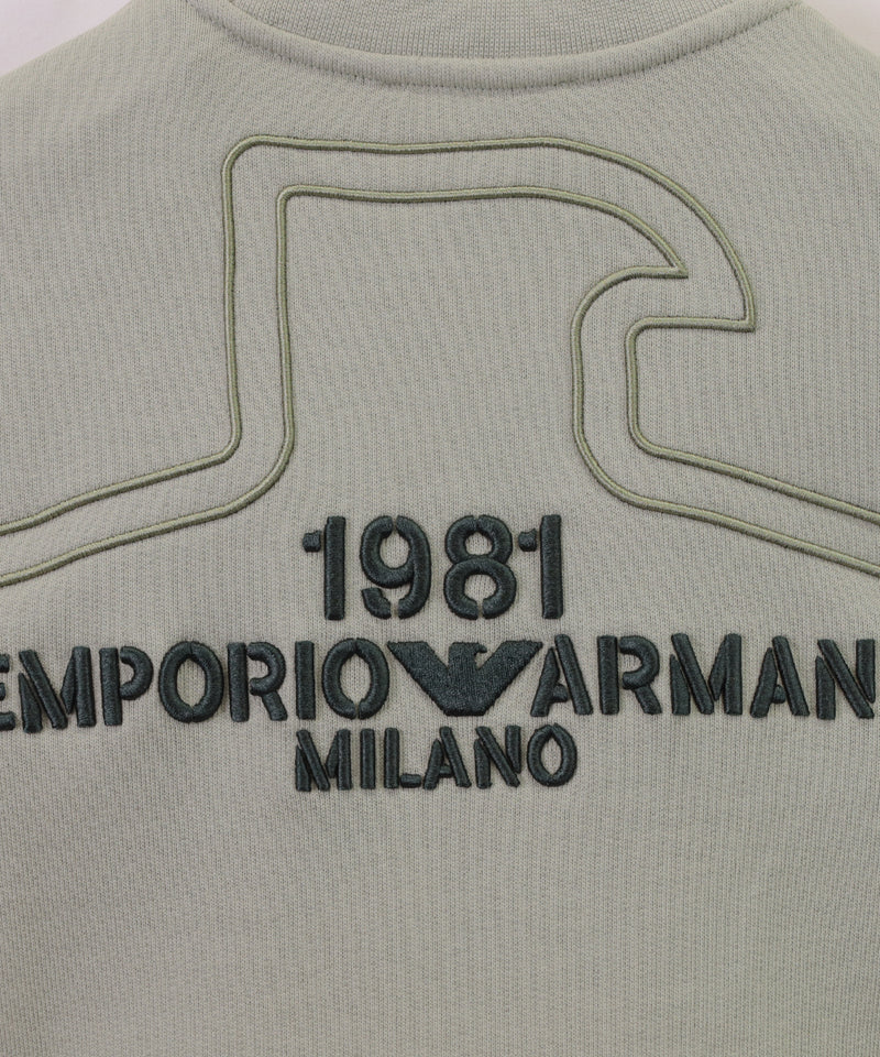 EMPORIO ARMANI パイピング＆Emporio Armani 1981立体刺繍オーバーサイズスウェット4