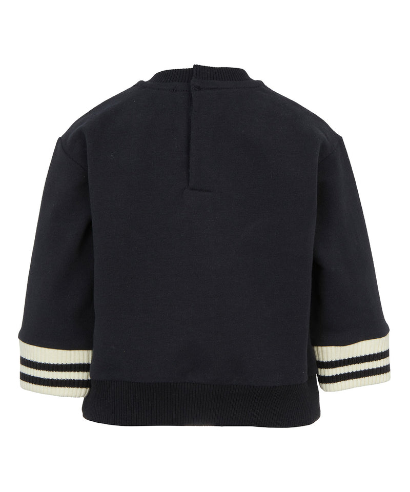 EMPORIO ARMANI BABY logo emblem patch sweatshirt