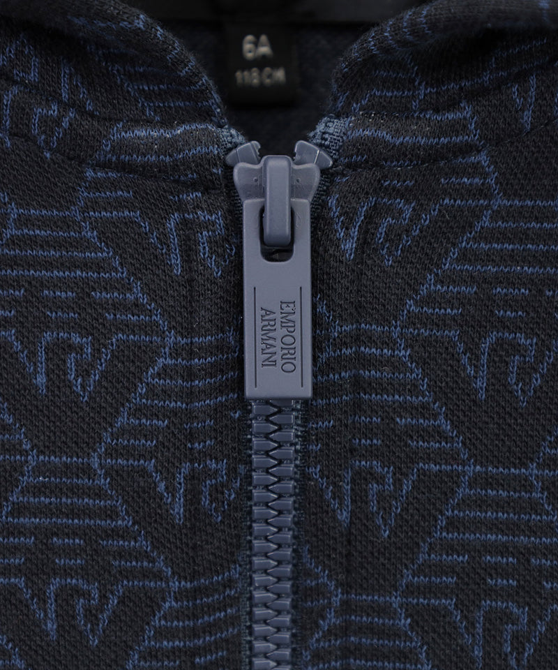 EMPORIO ARMANI Basketball Court Print Comfort Fit ASV Cut and Sew *2025.2 Out of stock