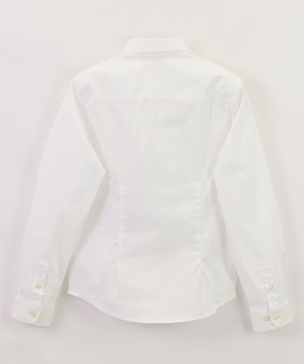 EMPORIO ARMANI eagle embroidered cotton shirt ★ 
