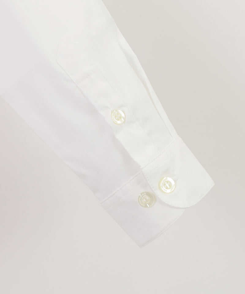 EMPORIO ARMANI eagle embroidered cotton shirt ★ 