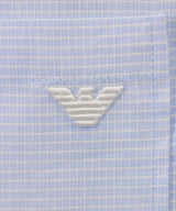 EMPORIO ARMANI embroidered logo shirt