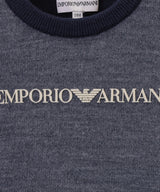 EMPORIO ARMANI BABY ウール混紡 Emporio Armaniロゴニット３