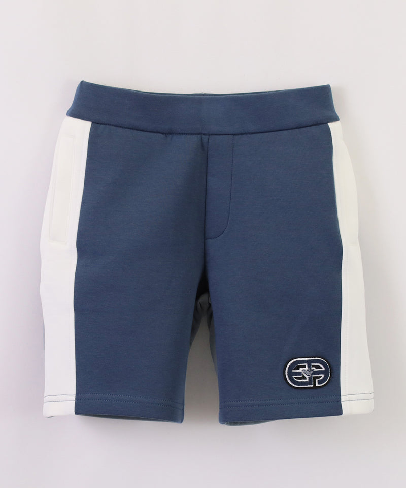 EMPORIO ARMANI r-EAcreateロゴパッチハーフパンツ1