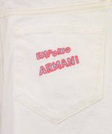 EMPORIO ARMANI ロゴ刺繍ドリルキュロット5