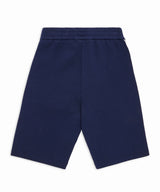 EMPORIO ARMANI Drawstring &amp; Logo Tape Double Jersey Bermuda Shorts 41-400524021-05 6Y (118cm)/12Y (154cm)
