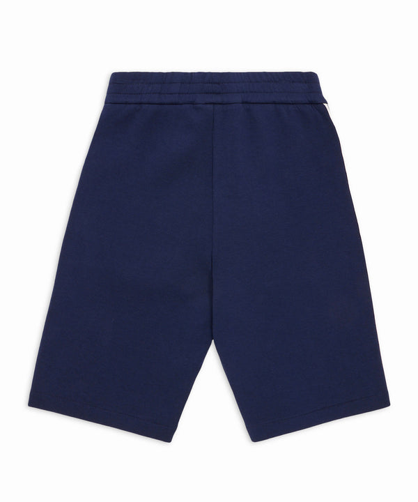 EMPORIO ARMANI Drawstring &amp; Logo Tape Double Jersey Bermuda Shorts 41-400524021-05 6Y (118cm)/12Y (154cm)