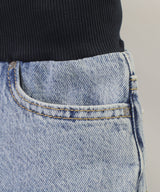 EMPORIO ARMANI Jersey Waist Bermuda Denim Pants 41-400524022-05 6Y/8Y/12Y 