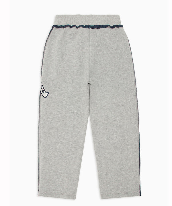 EMPORIO ARMANI "A" Patch Ultra Loose Fit Drawstring Sweatpants