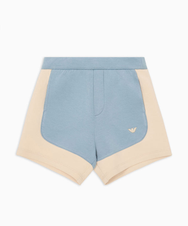 EMPORIO ARMANI BABY カラーブロックディテールパンツ